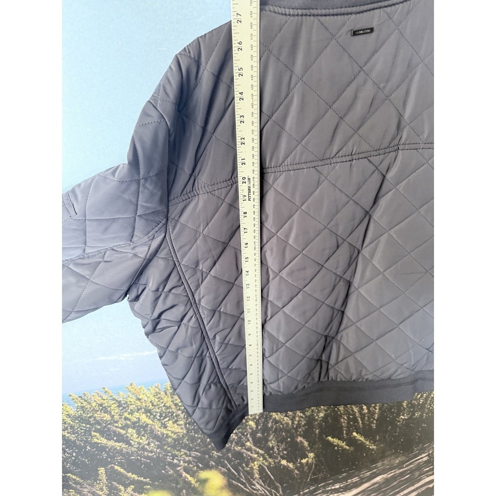 Calvin Klein men's quilted bomber Zip up Navy Blue XL New With Tag - Picture 10 of 10